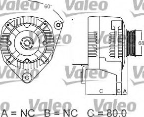 VALEO 437481 Alternator